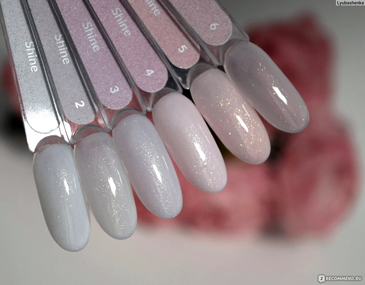 База камуфлирующая с шиммером Rubber Shine 6 IVA Nails