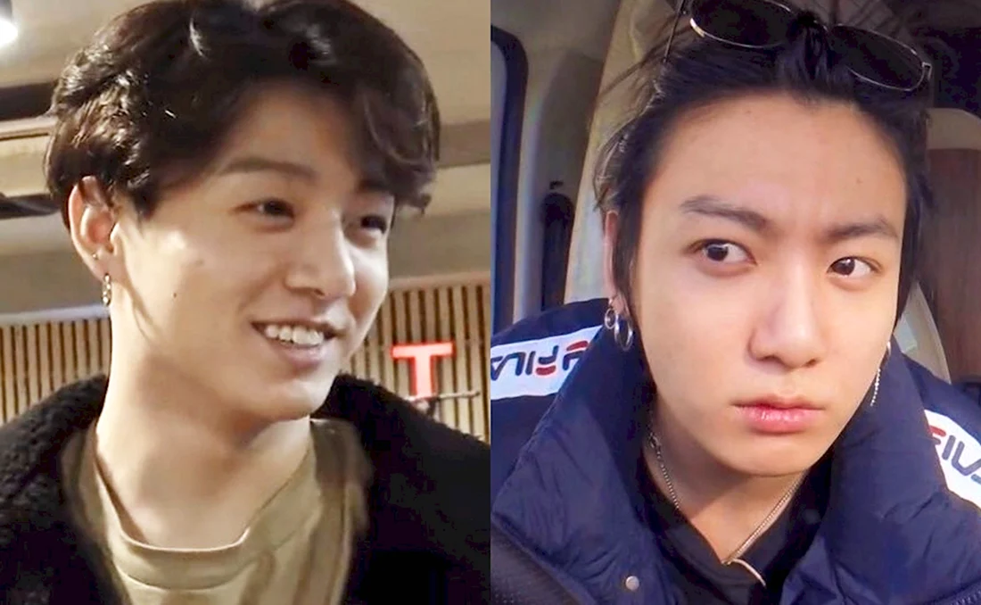 BTS Jungkook без макияжа