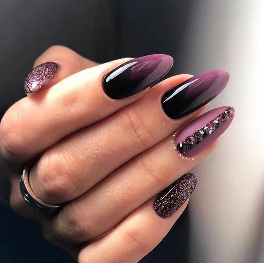 Идеи маникюра 💅 модных дизайнов для коротких и длинных ногтей