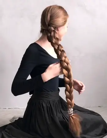 Длинные косы