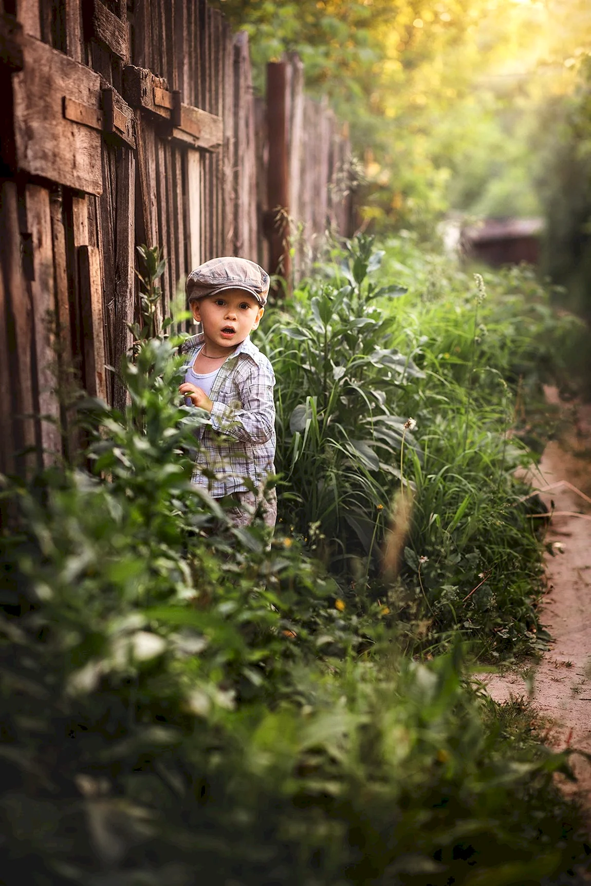 Фотосессия в деревне