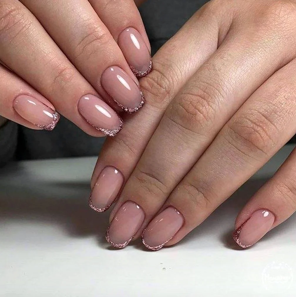 Френч на короткие ногти