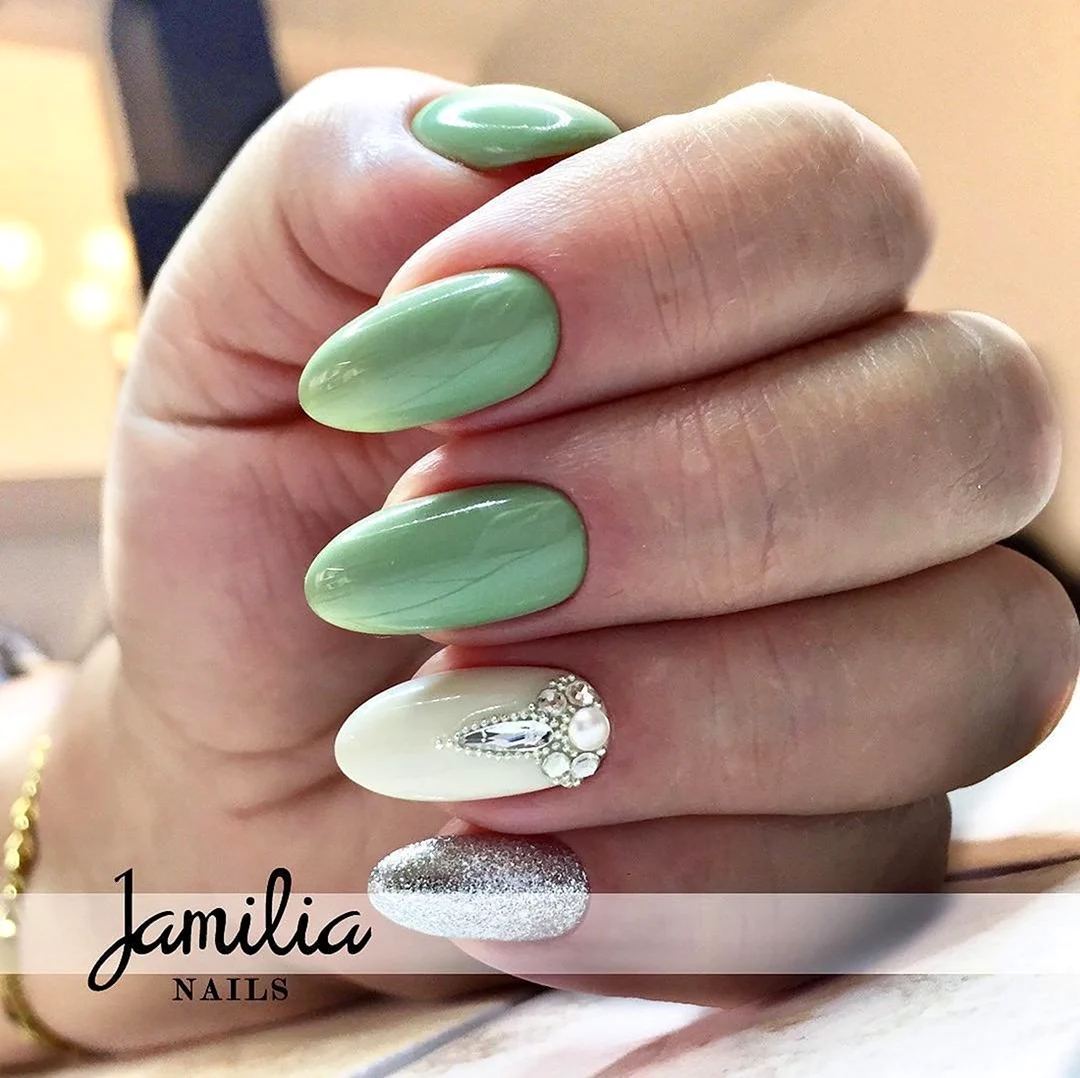 Гель лак uno 435 фисташковый - Pistachio
