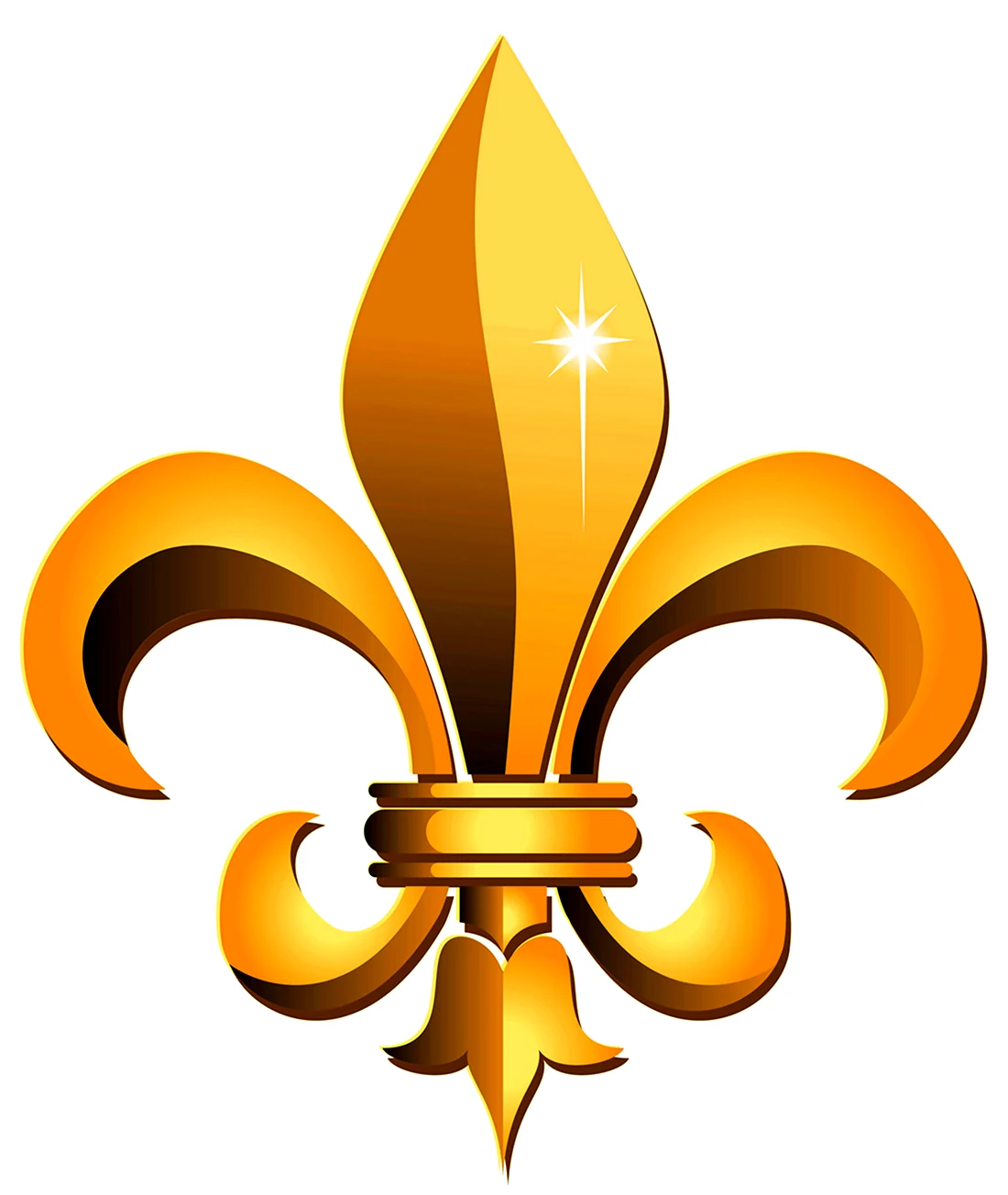 Геральдическая Лилия fleur-de-Lis