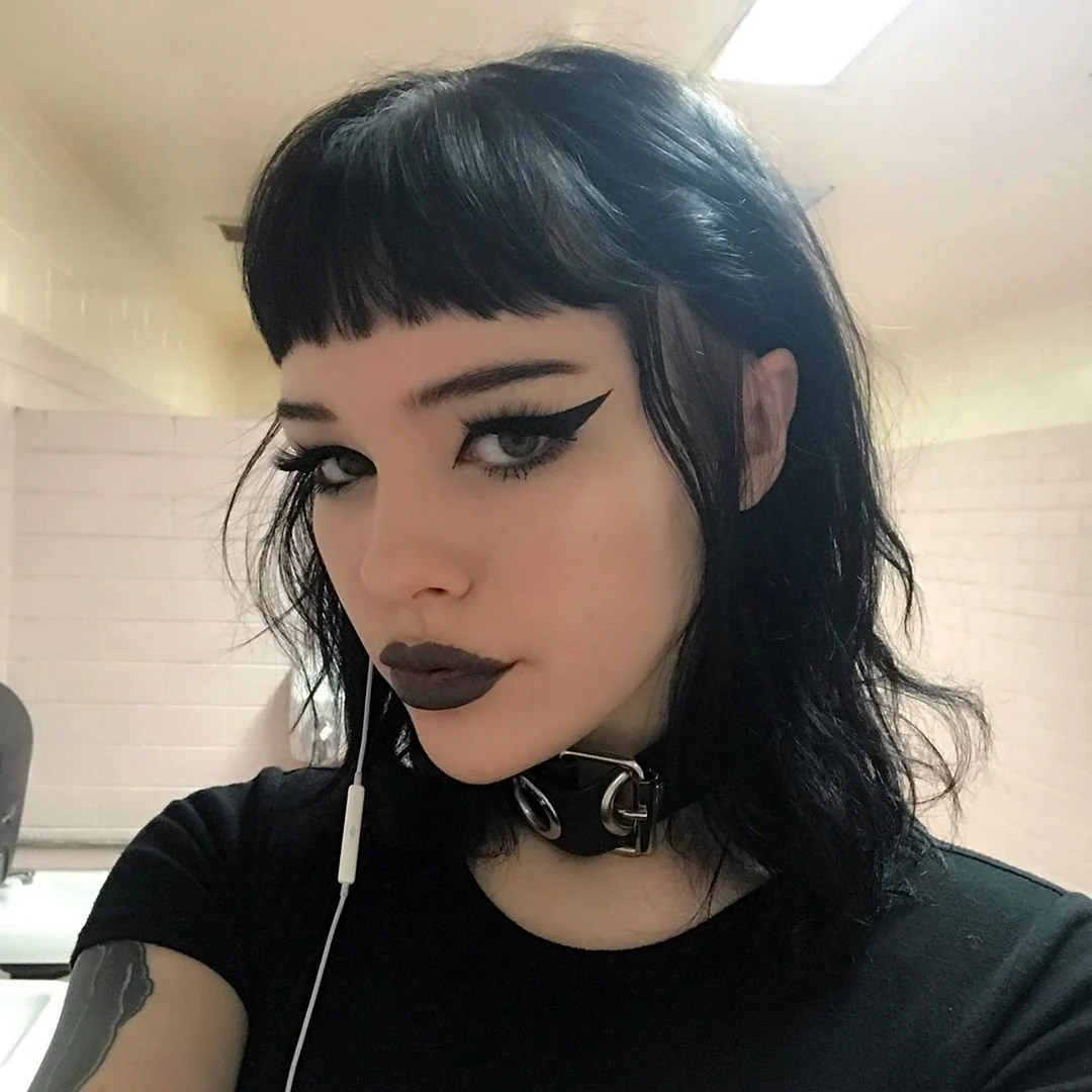 Goth Грандж 2020 макияж