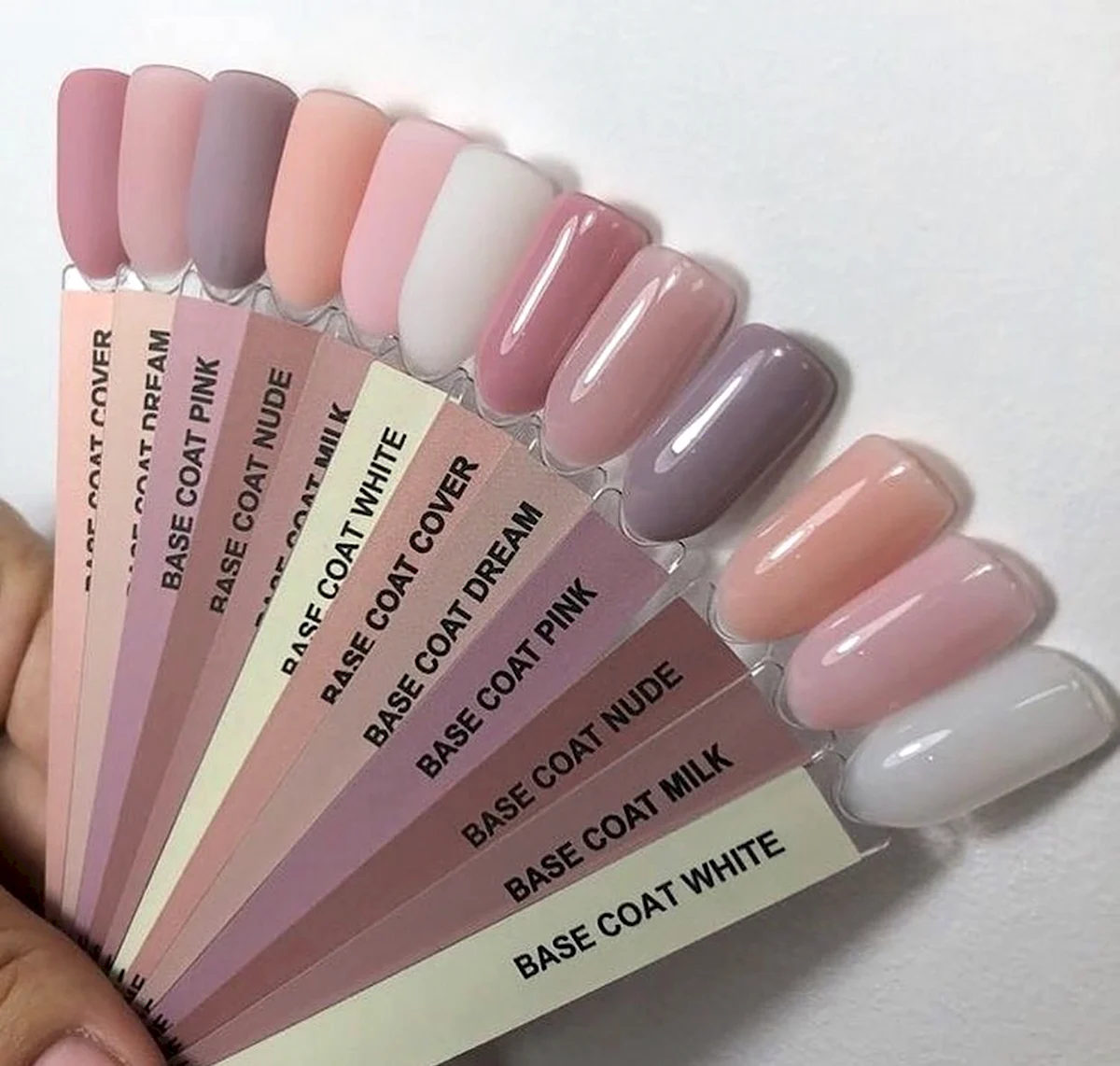 Камуфлирующие базы one Nail палитра