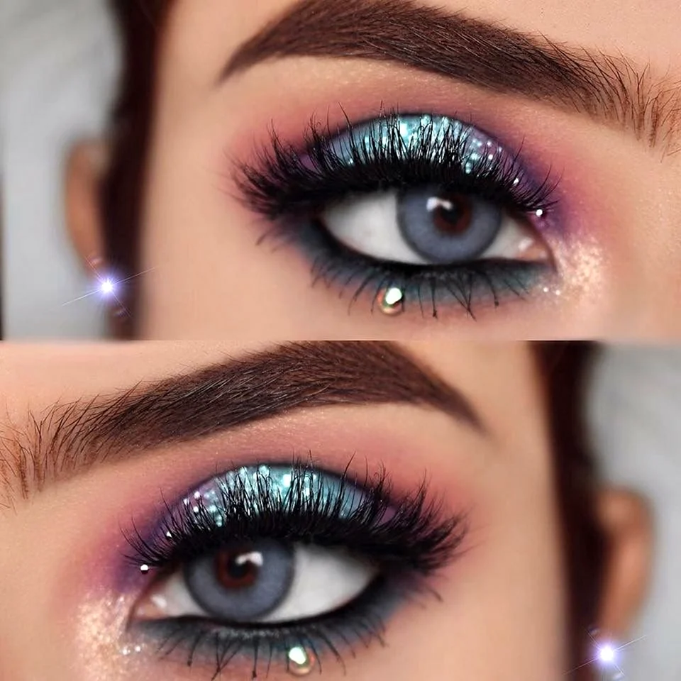 Хало макияж Halo Eyes