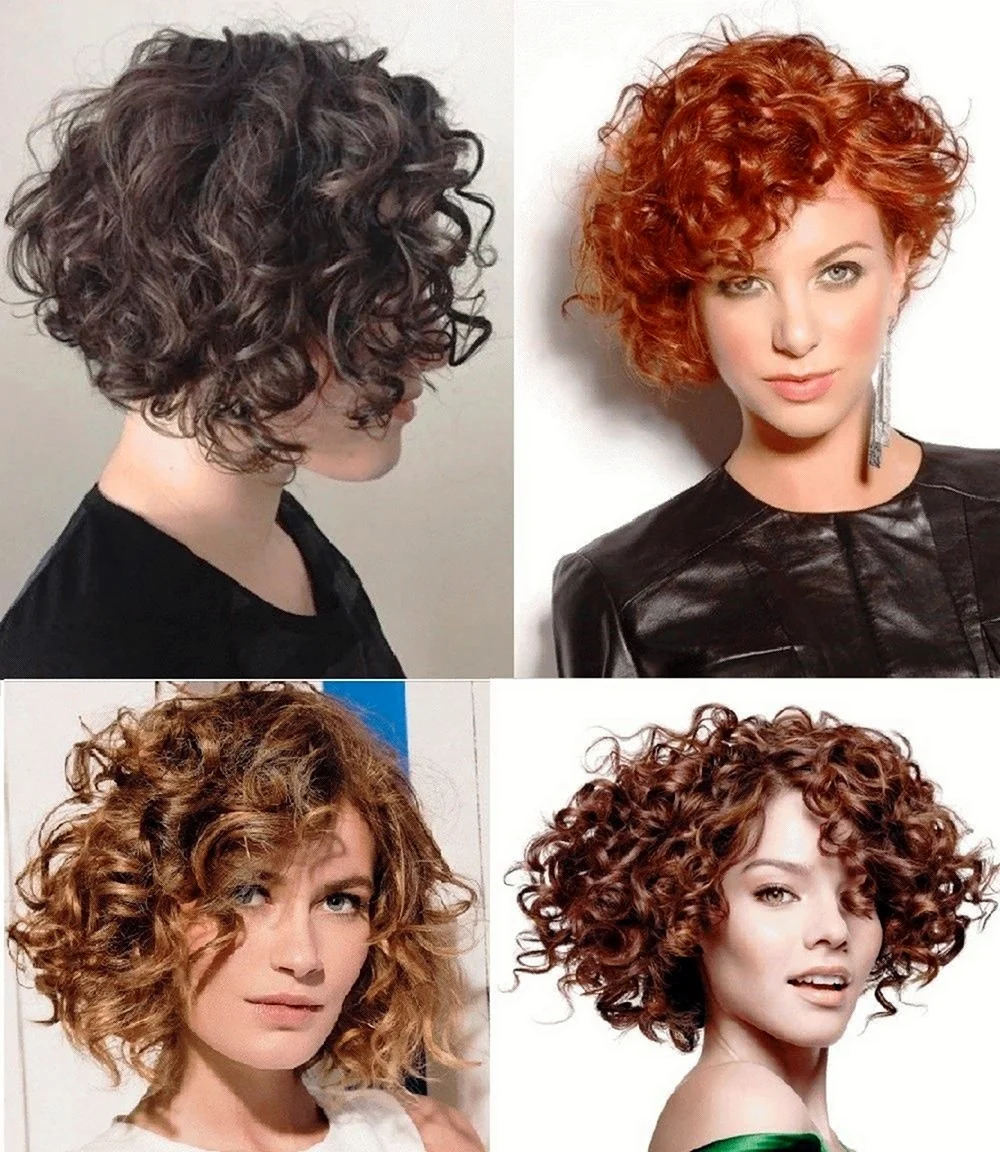 Карвинг на каре - 56 фото | Wavy bob hairstyles, Bob hairstyles, Hair styles