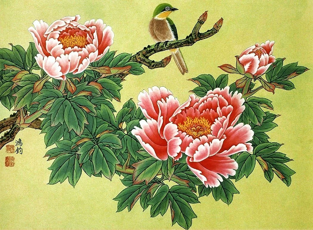Китайские цветы