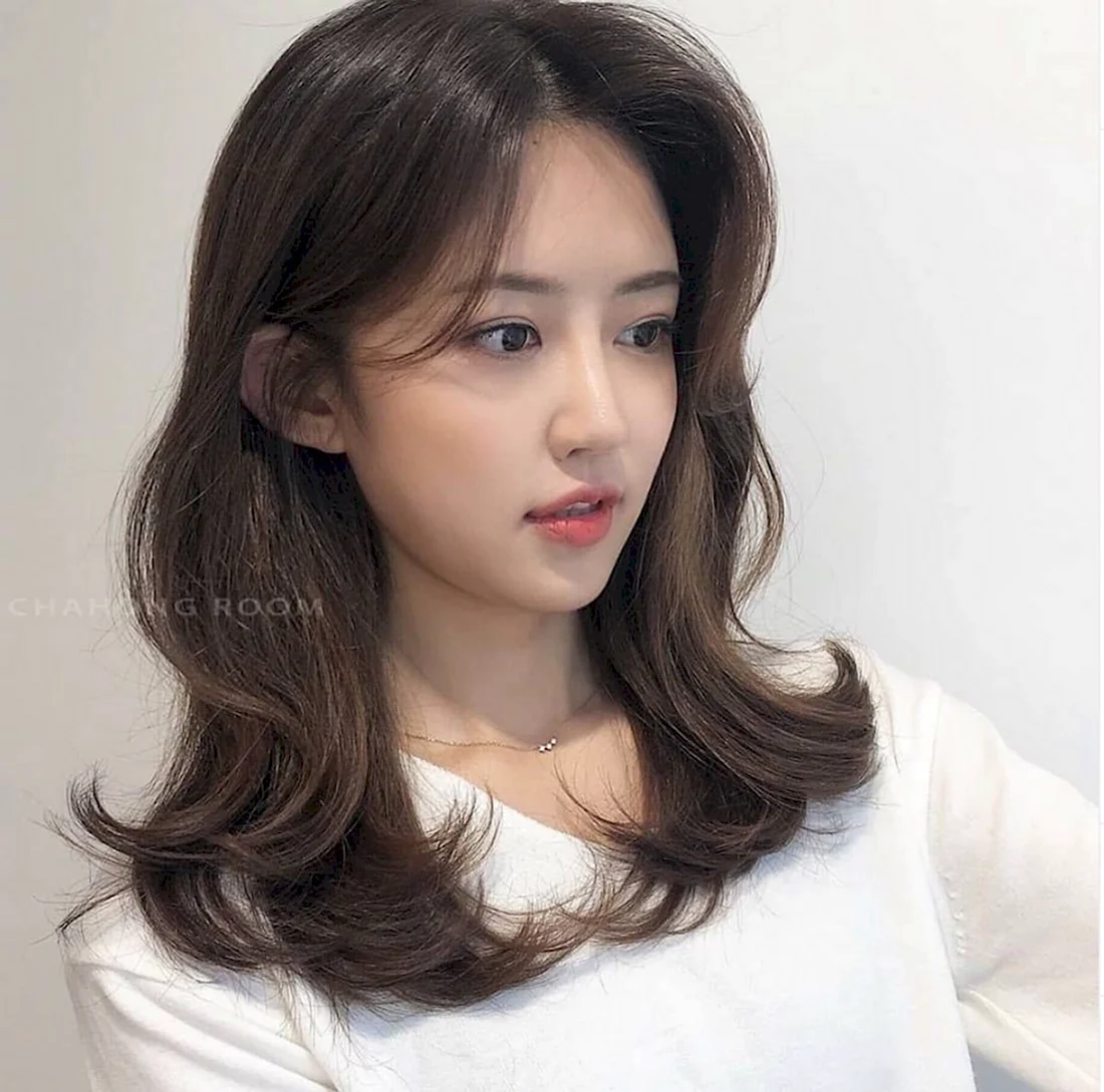 Korean Side Bangs