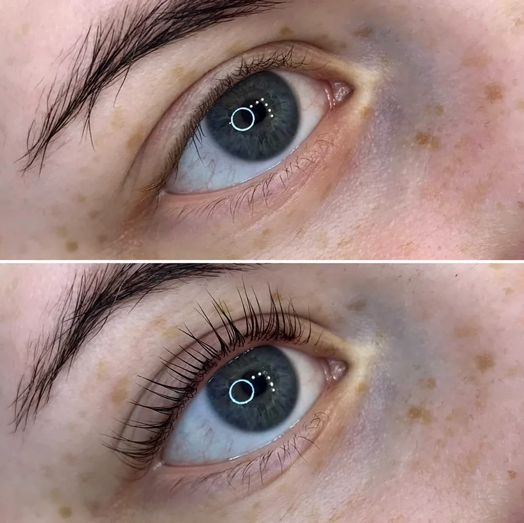 Ламинирование с тушью