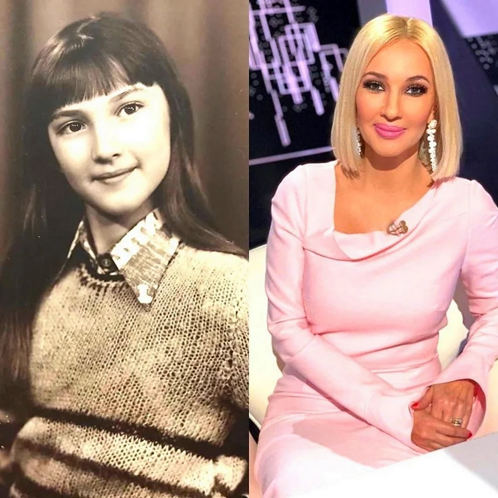 Лера Кудрявцева в детстве
