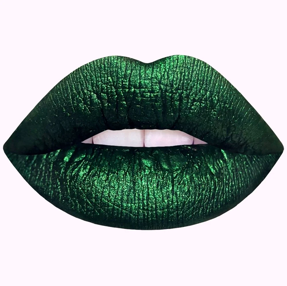 Lime Crime зеленая помада