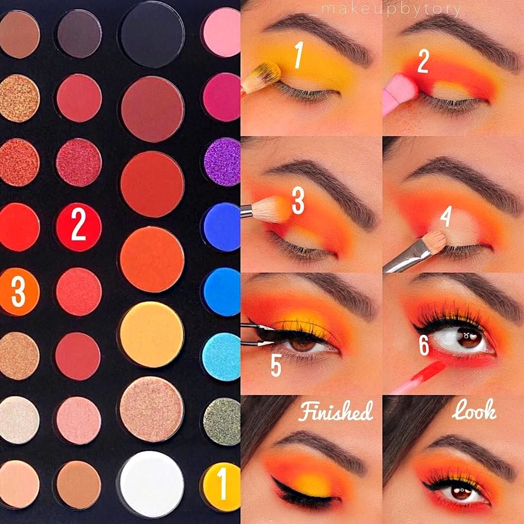 Morphe James Charles Palette макияж