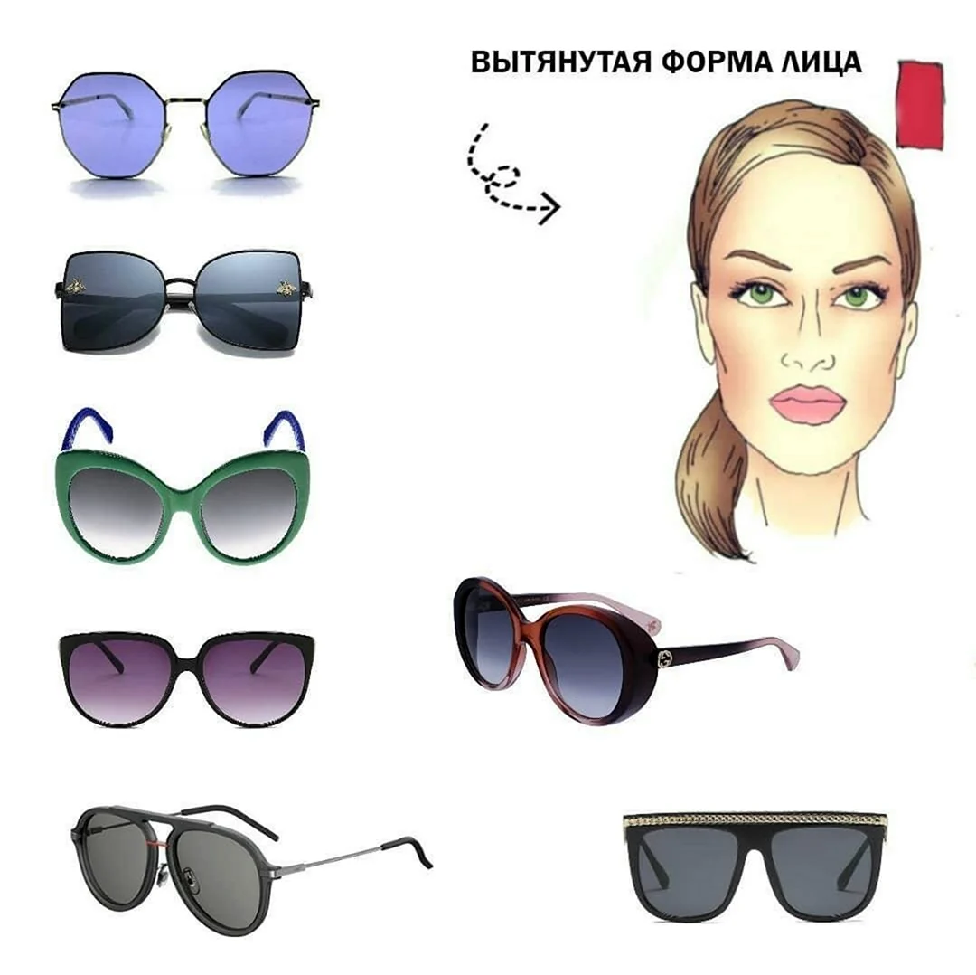 Очки для овальной формы лица