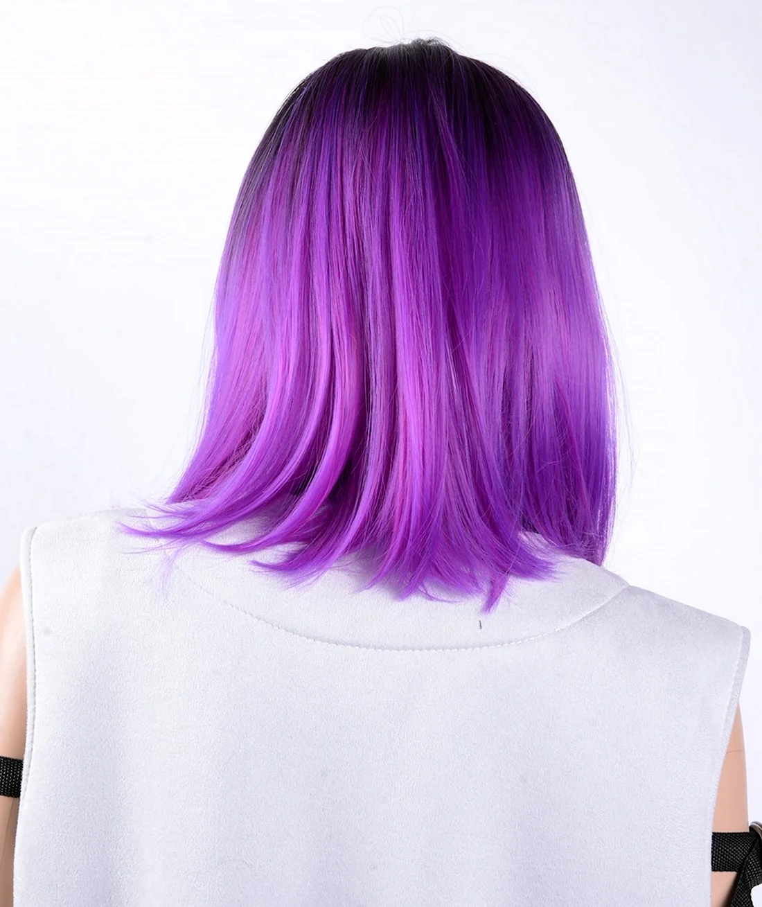 Парик каре цв Fuchsia