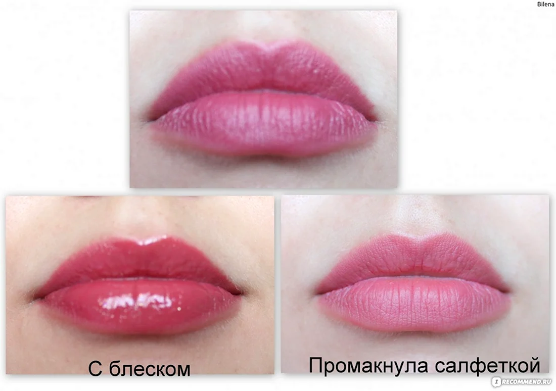 Перманентный макияж губ оттенки цветов