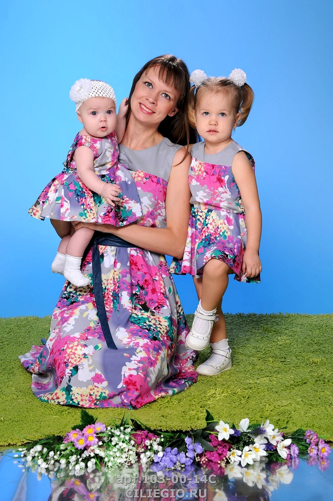 Платья для мам и дочек малышек