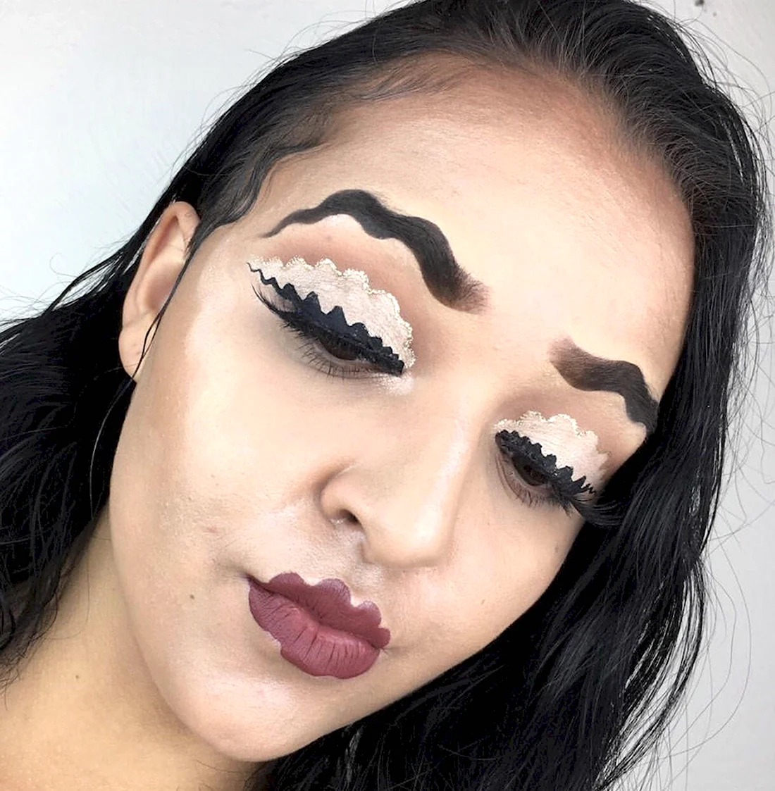 Прикольные макияжи