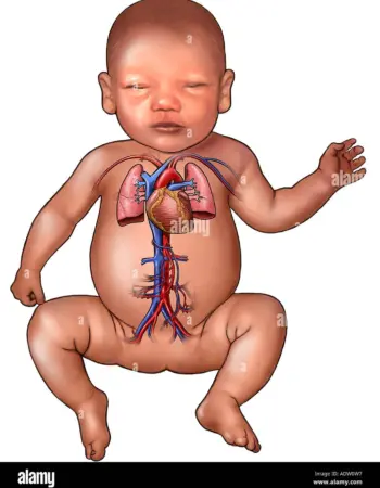 Сердце новорожденного анатомия