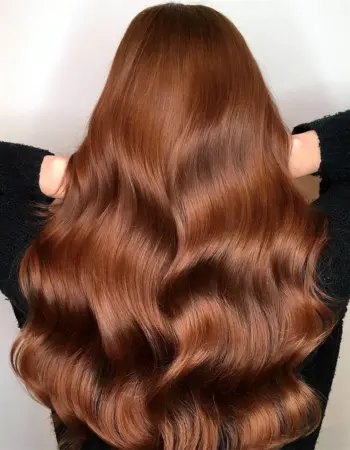 Шоколадно Карамельный цвет волос