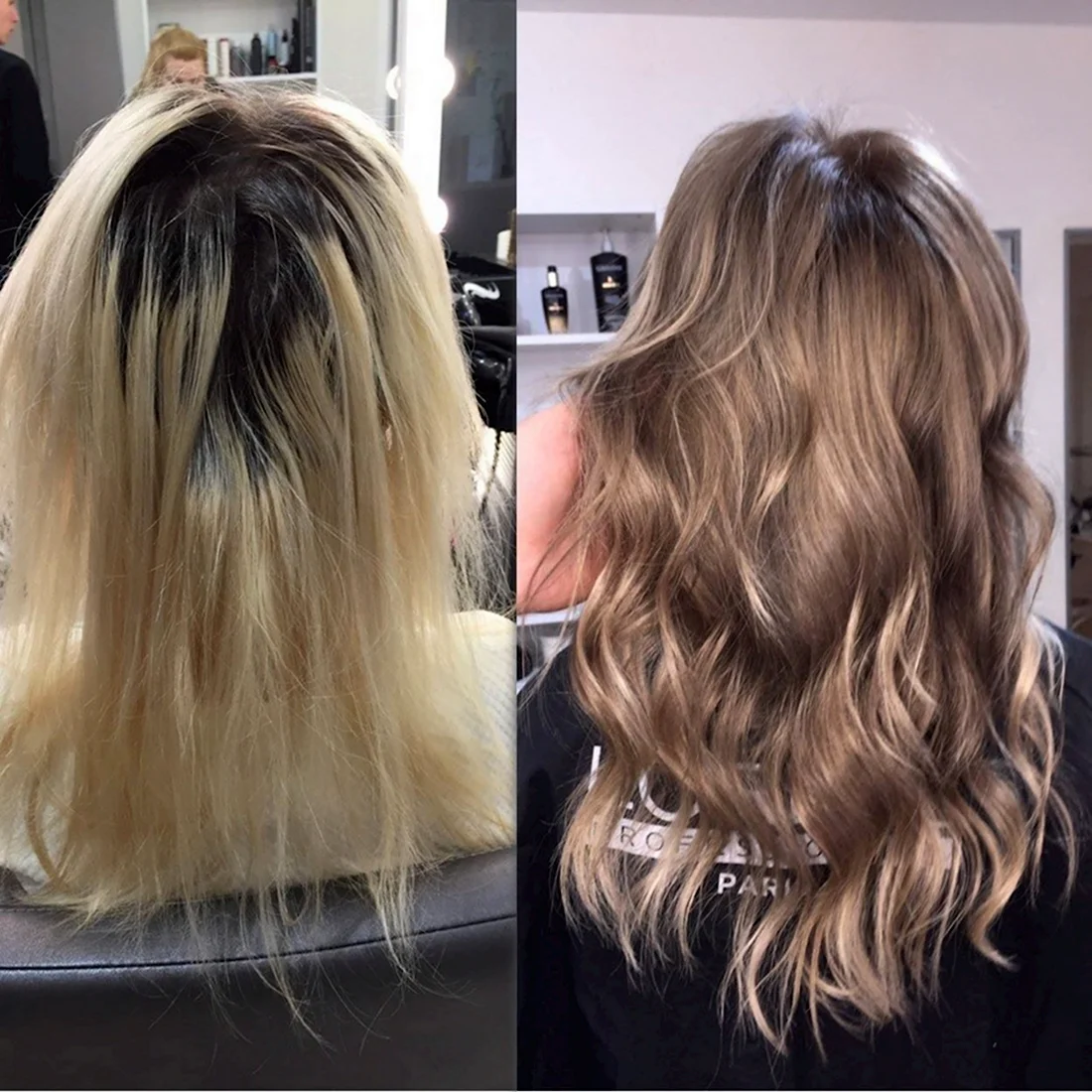 Окрашивание Ombre Hair Color