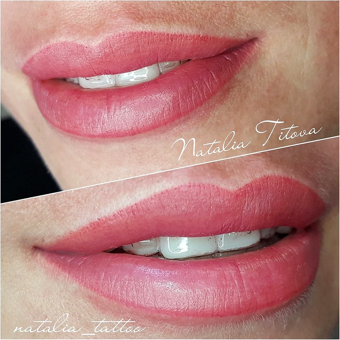 Техника татуажа губ «Lip Light»