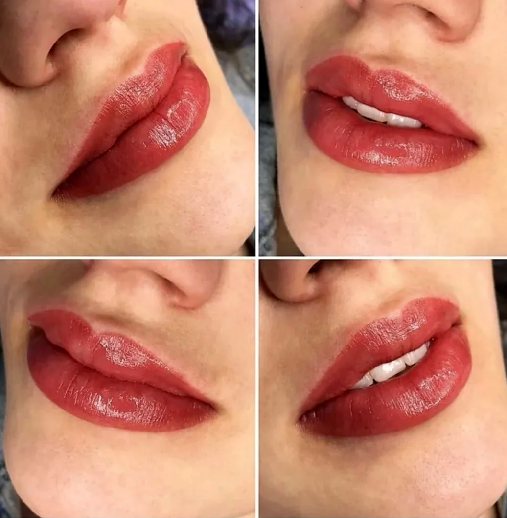 Техника татуажа губ «Lip Light»