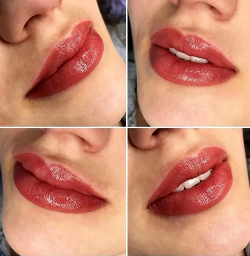 Техника татуажа губ «Lip Light»