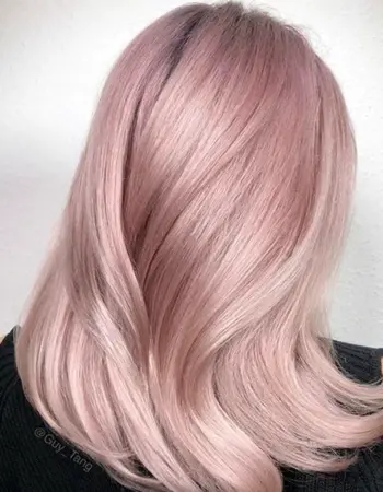Жемчужно розовый блонд Эстель