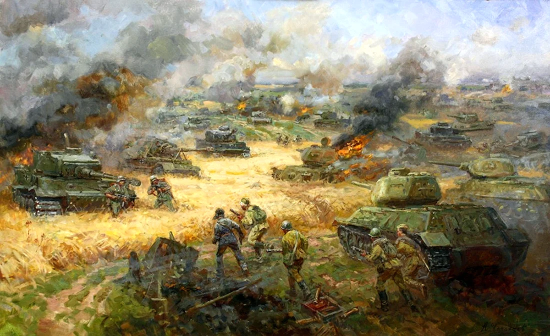 12 Июля битва под Прохоровкой 1943