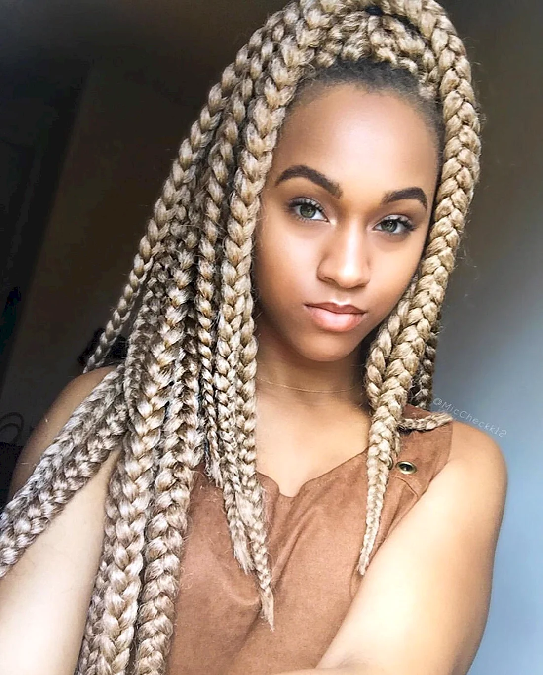 Афрокосы Box Braids