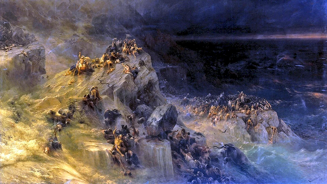 Айвазовский Всемирный потоп 1864