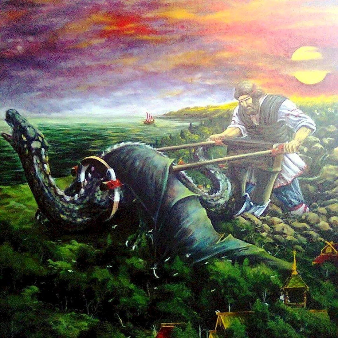 Александр Синякин художник славянист