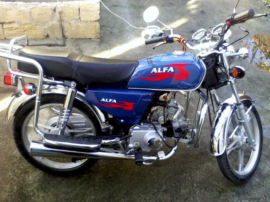 Альфа 21 мопед