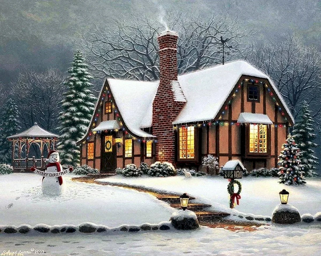 Американский художник Richard Burns