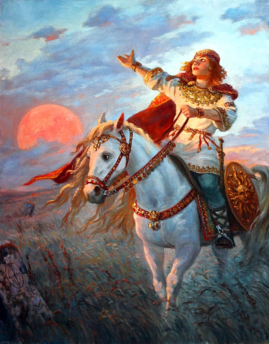 Андрей Шишкин художник Русь