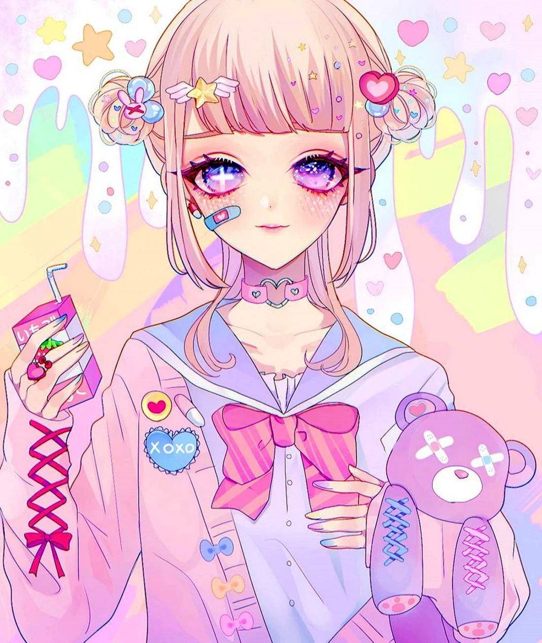 Аниме Pastel goth