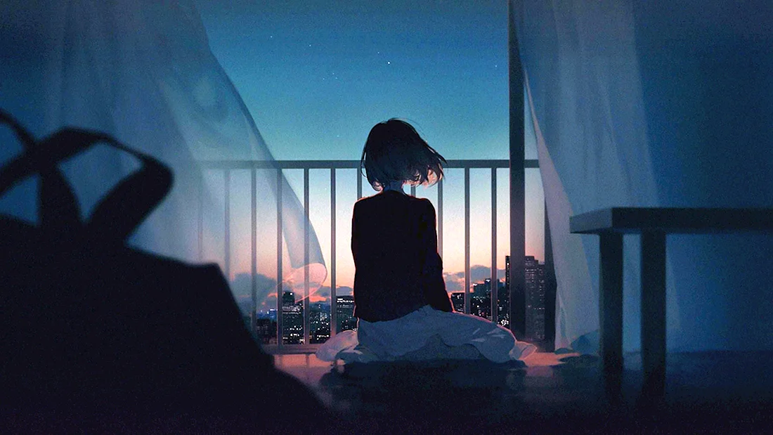 Аниме сад aesthetic