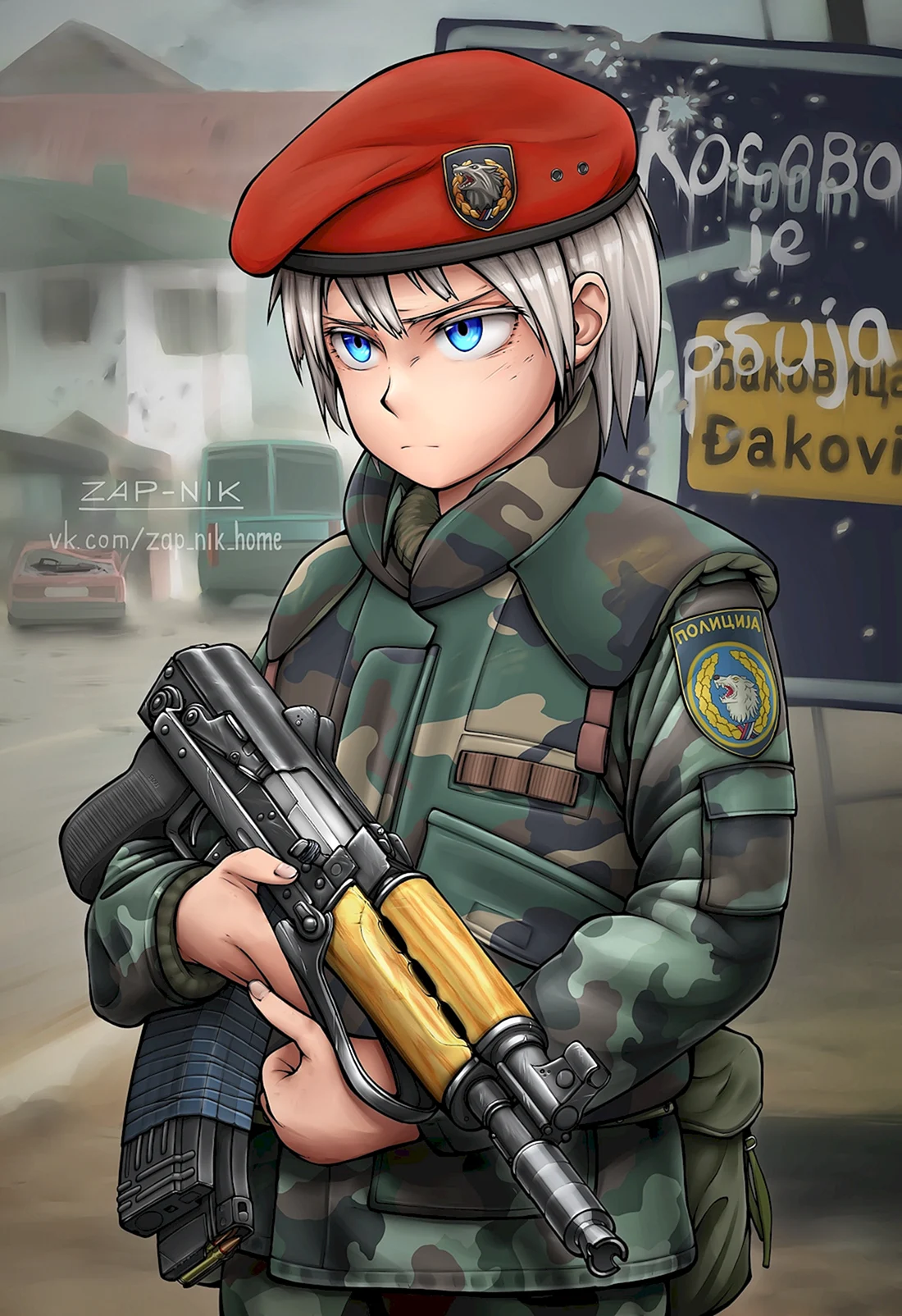 Аниме сталкер Zapnik