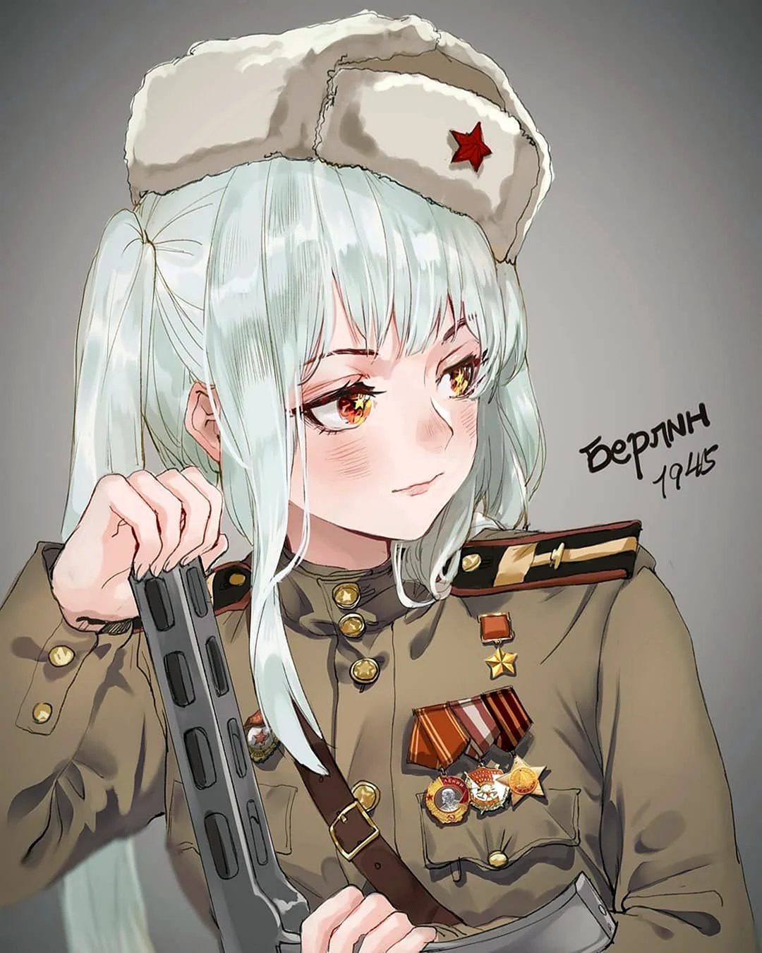 Аниме тянка Российская Империя
