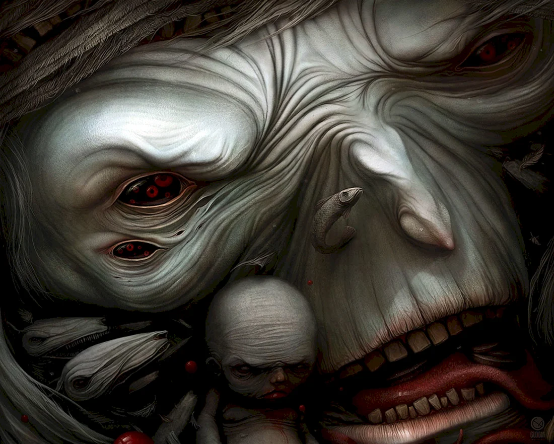 Антон Семенов художник gloom82 Horror