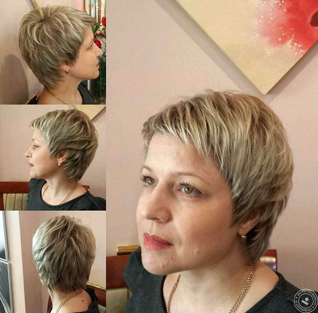 Анжелика Гречкина стрижки