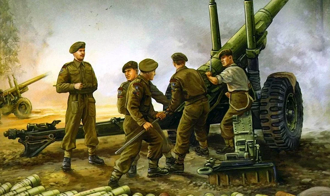 Артиллеристы Великой Отечественной войны 1941-1945