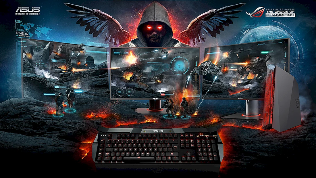 ASUS ROG Strix обои 4k