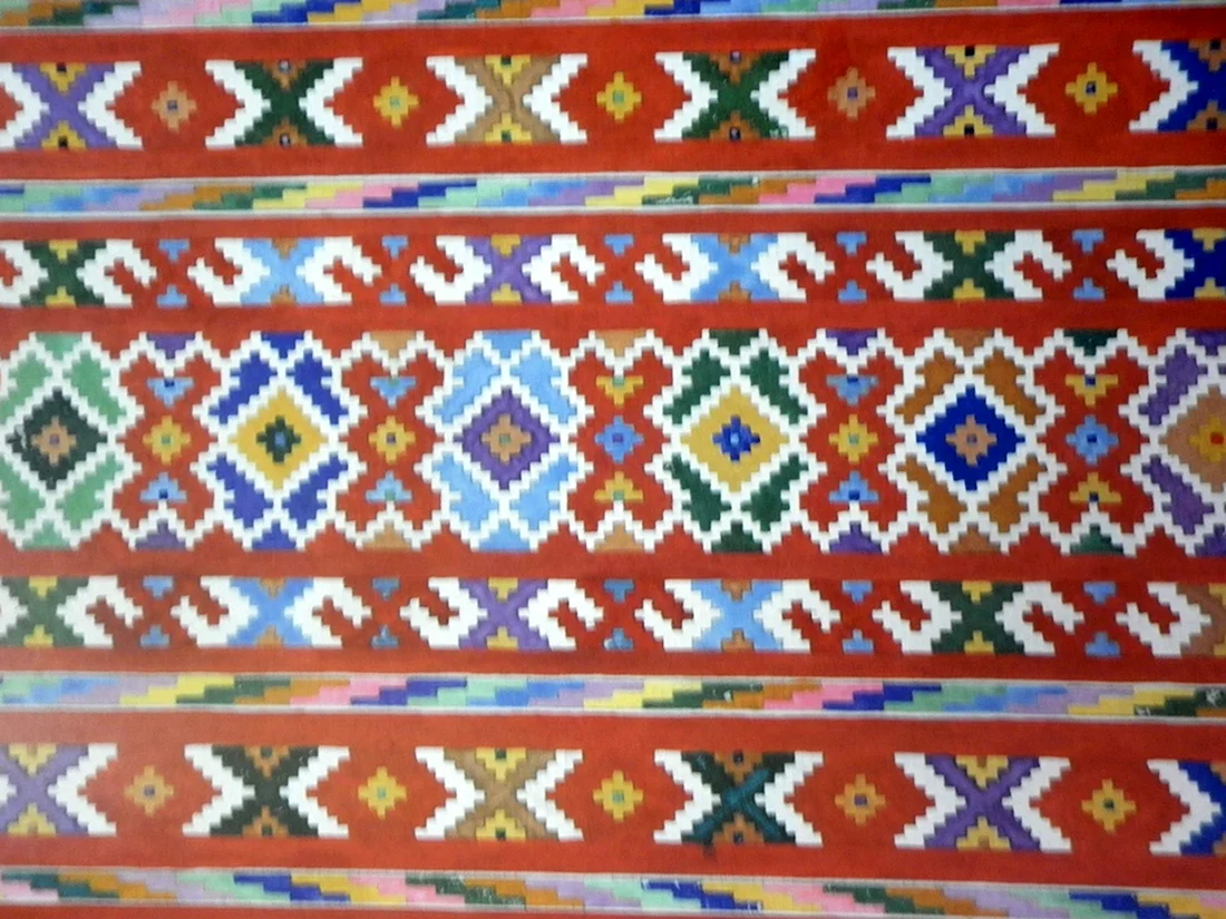 Башкирский орнамент Ткачество