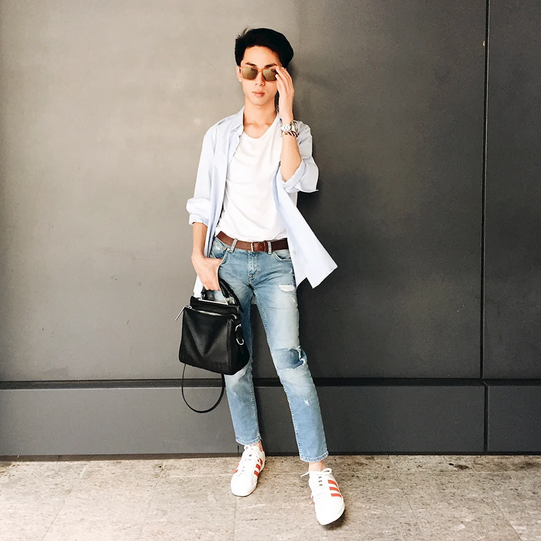 Белая рубашка Oversize Zara
