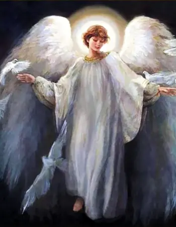 Бернард Плокгорст ангел хранитель 1886