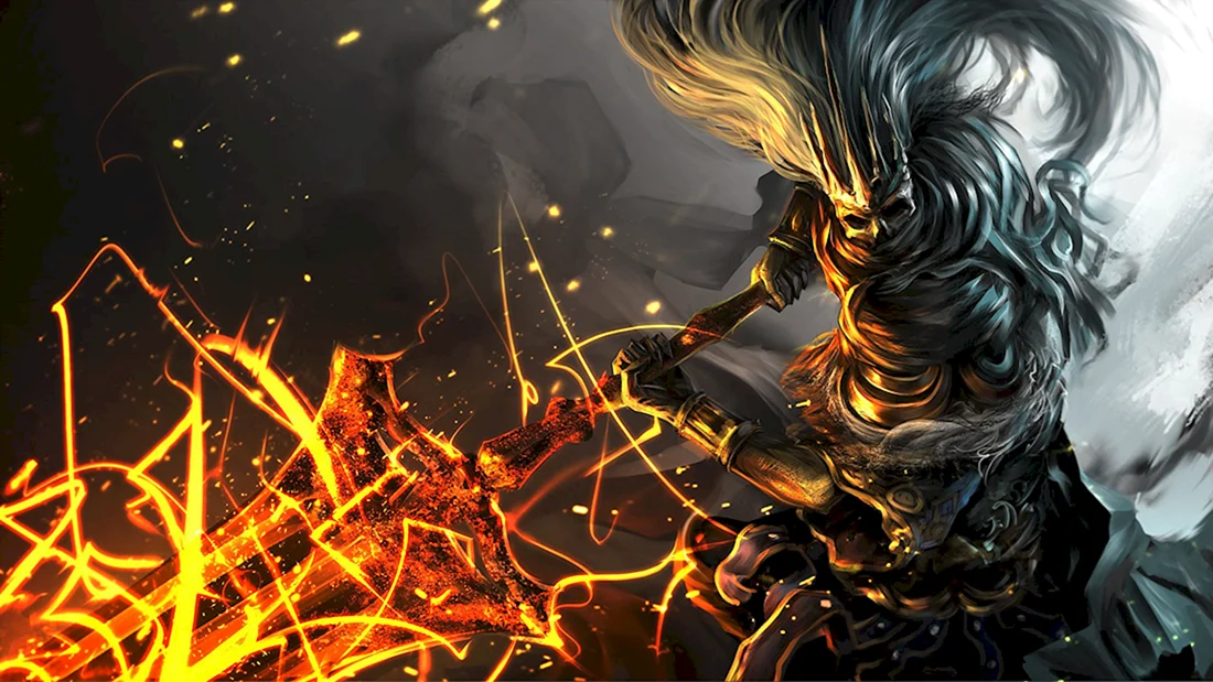 Безымянный Король Dark Souls 3 арт