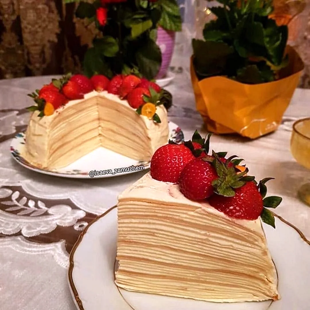 Блинный торт Шантимель
